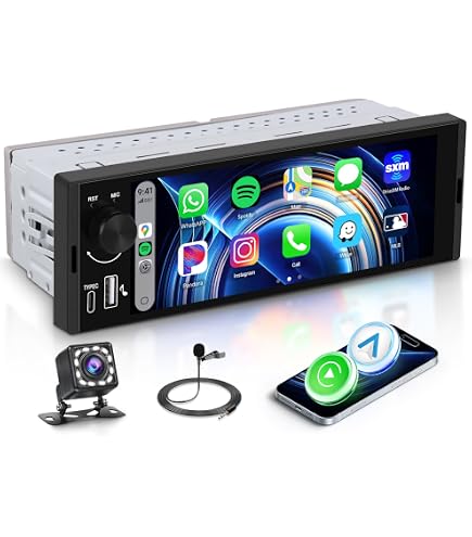 Amazon.co.jp: Hodozzy 1DIN カーステレオ 10.1インチ回転式タッチ